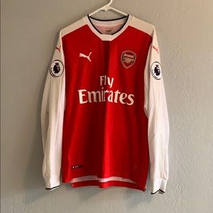Puma Home Arsenal Long Sleeve Jersey